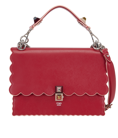 Medium Kan I, &pound;595, Handbags, Red, Leather, Front view